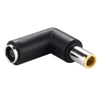 Semoic DC 7909 Male to DC 7909 Female Connector Power Adapter for Lenovo ThinkPad IBM Laptop Notebook, 90 Degree Right Angle Elbow
