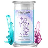 ♍ Virgo | Zodiac Star Signs Jewelry Candle 21oz | Surprise Prize Valued at $15 - $7,500 Inside | Choose From 30+ Scents | Fresh Cut Roses | Ring (Size 10)