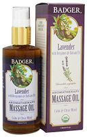 Badger Lavender Aromatherapy Massage Oil 4oz