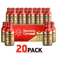 Morning Care Hangover Recovery Drink with Curcumin, Milk Thistle & Soy Bean Extract - Use Before or After Drinking to Prevent Hangovers - 3.4 FL OZ Shots (Pack of 20)