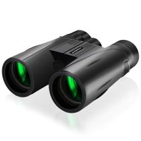 Idealhouse Compact HD Professional High-Powered 8X42 Binoculars for Adults, BAK4 Prism FMC Lens with Carrying Bag and Strap for Bird Watching, Travelling, Concerts, and Outdoor Activities