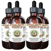 Huang Qi, Astragalus (Astragalus Membranaceus) Tincture, Dried Root Liquid Extract, Huang Qi, Glycerite Herbal Supplement 4x4 Oz