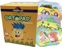 Ortopad Bamboo Fun Pack, Medium Size, 50/Box