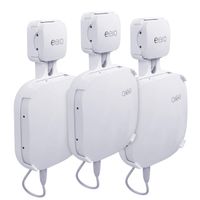 HOLACA Outlet Mount Hanger for eero Home WiFi and eero Pro Mesh WiFi System-Easily Be Moved-Saving Space-No Messy Wires and Screws (3 Pack)