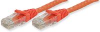 Lynn Electronics OLG20CORO-015 Optilink CAT6 Made in The USA Snagless Ethernet Cable, 15-Feet, Orange, 2-Pack