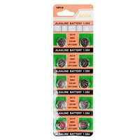 E-Joy Promtional Lithium/Cell Button Battery (AG10 LR1130 389 Alkaline Button Cell Battery 10PC/set)