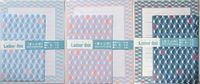 Fuji Mountain 3 Color Letter Set 30 Writing Paper + 15 Envelopes + 15 Sticker Seal Stationary Japan