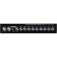 Audiopipe 1/2 DIN Car Audio 9 Band Parametric Graphic Equalizer w/ 9V Line Driver