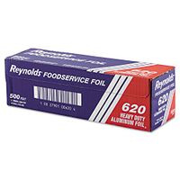 RFP Heavy Duty Aluminum Foil Roll, 12quot; x 500 ft, Silver (620)