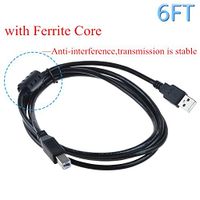 PwrON 6ft USB Cable Cord for Lumens DC152 DC265 DC153 DC150 DC-260 DC166 PS400 PS550 DC190 DC158 PS760 DC211 Digital Visualizer Projector Presenter Document Camera