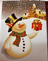 4 Christmas Gift Boxes 11" X 8 1/4 " X 1.5"