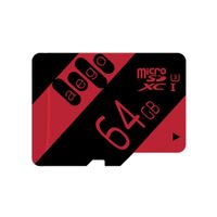 AEGO 64GB MicroSD Card U3 Micro SDXC Memory Card for Dash Cam Nintendo Gopro with Adapter - U3 64GB