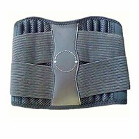 Adjustable Back Brace w/Removable Pad Support Belt for Treatment of Sciatica, Scoliosis, Herniated Disc or Degenerative Disc Disease - Large