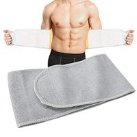 Lumbar Supports, Warm Waist Belt Adults Elder Thicken Soft Kidney Binder Waistband Breathable Stretchy Adjustable Seasons Stomach Abdominal Warming Band Wrap Waist Back Brace Support(L)