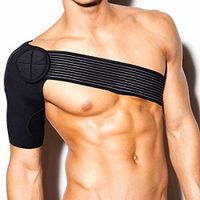 CFR Shoulder Support Brace for Rotator Cuff Injury Prevention and Recovery - One Size Fits Most for Either Shoulder
