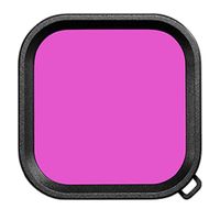 qiguch66 Waterproof Case Diving Protective Housing Lens,1Pc Waterproof Dustproof Diving Lens Filters Accessory for Gopro Hero 8 Camera Purple