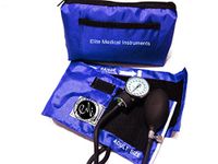 EMI Royal Professional Deluxe Aneroid Sphygmomanometer Blood Pressure Monitor Set with Adult Blood Pressure Cuff and Carrying Case