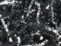 4oz Bag U Choose Size Black & Metallic Silver Gift Basket Shred Crinkle Paper Filler nfLG -1785