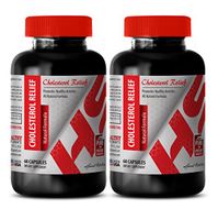 Metabolism - Cholesterol Relief - All Natural Formula - Cholesterol niacin - 2 Bottles (120 Capsules)