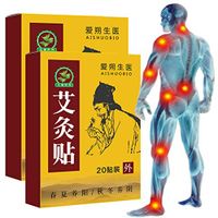 Belly Button Stickers Cervical Spine Mugwort Leaf Essence Suitable For The Whole Body Moxibustion Cervical Spine Moxibustion Family 1Pack