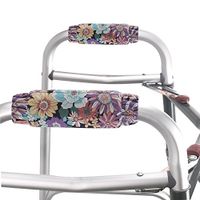 Walker Padded Hand Grip Covers Walker Hand Folding Rolling Walker Hand Grip Pads Washable One Size Multiple Colors (WH04)