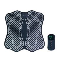 MUYIER Foot Massager, Low-Frequency Pulses EMS Foot Massage Cushion Foot Relaxation Vibration Therapy Instrument Improve Blood Circulation