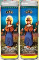 Gifts by Lulee, LLC Set of 2 Holy Child of Atocha Prayer Candles 2 Veladoras De El Santo Nino De Atocha