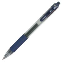 Zebra Sarasa Retractable Gel Ink Pens, Medium Point 0.7mm, Navy, Rapid Dry Ink, 12-Count