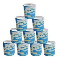 Paper Towel, Multifold Paper Towels by Riforla, Soft & Strong Kitchen Paper Towels, Natural Wood Pulp 3-Layer Toilet Paper, White, Skin-Friendly, None Odor, 155 Sheets Per Roll (10 Rolls (A))