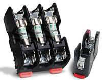 Littelfuse, LFC600603CID Fuse Block, 3 Pole, 60 Amps, 600V, Class CD, Used with CCMR (35-60A) Fuses