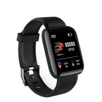IP67 Waterproof Smart Watch, Fitness Tracker with Heart Rate Monitor, Bluetooth, Heart Rate, Blood Pressure, Music, Sleep & Swim Tracking,1.3inch Touch Screen Smartwatch (Black)