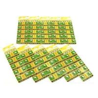 Guaranteed Factory Fresh - 100 AG3 392 LR41 Alkaline Batteries SR41 Buttton Cell (10 pack of 10. 100 total)