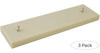 attwood 94110-5 UV-Resistant Marine-Grade Boat Transducer Mounting Plate Hardware Kit (Pack 3)