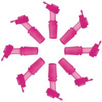 SINONIA Kids Bite Valves Fit All CamelBak Eddy Kids Water Bottle 8Pack (Pink)