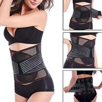 CFR Adjustable Double Pull Fastener Lumbar Lower Back Support Brace Belt for Pain Relif,Heavy Lifting,Sciatica Black,M