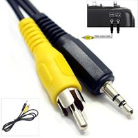 HobbyFlip CVBS Composite Video RCA Wire Cable for Goggles TV Screen Cable Wires Compatible with Walkera FPV100