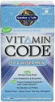 Garden of Life Vitamin Code Raw 50 and Wiser Men's Multivitamin, 240 Capsules (Pack of 3)