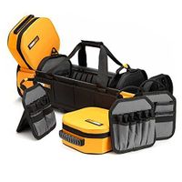 ToughBuilt - 30" Modular Tote Tool Bag | 68 Pockets and Loops, 2 Removable Soft Boxes, 3 Removable Pocket Dividers, Electrical Maintenance Tool Carrier, Storage Organizer/Tool Box (TB-81-30)