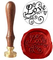 MNYR Love Signature Monogram Wax Seal Sealing Stamp Calligraphy Embellishment Invitation, Cards, Snail Mails, Gift Wrapping, Wine Packages, Great Gift Idea Wedding Invitations Christmas Seal Stamp