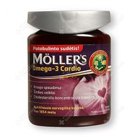 Nordic MLLER'S OMEGA-3 card, 76 capsules, Blood pressure, Cardiac activity, Cholesterol levels. by MLLER'S OMEGA-3 card, 76 capsules