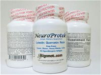 NeuroProtek 1 Bottle Pack (60 gelcap) Exclusive Patented Combination of Luteolin, Quercetin & Rutin in Olive Pomace Oil with EVO