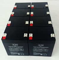 12v 5Ah APC Smart-UPS SUA2200RM2U UPS Replacement Battery SPS Brand (8 Pack)