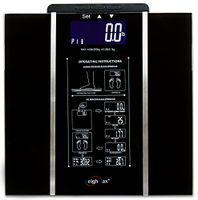 WEIGHMAX W-BY440 Bodywatch Series Digital Body Fat Scale with Step-On Technology