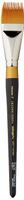 KingArt Original Gold 9120 Series 9120-1, Premium Artist Brush, Golden TAKLON Flat RAKE-Size: 1, 1