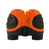 Orange Kids Binoculars 8 X 21 for Bird Watching, Watching Wildlife or Scenery, Game, Mini Compact and Image Stabilized, Best Gifts for Children