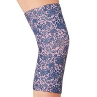 Celeste Stein Pain Relieving Compression Knee Sleeve - 4 Way Elastic Stretch Band for Extra Support, Multicolor, One Size