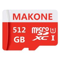 MAKKEN 512GB Micro SD Card High Speed Memory Card SDXC Card with SD Adapter