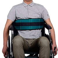 Jeamive Adjustable Wheelchair Safety Belt Soft Cushion Belt for Bed Wheelchair Safety Harness, Wheelchair Seat Belt
