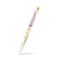 igsticker Ultra Thin Protective Body Stickers Skins Universal Decal Cover for Apple Pencil 2nd Generation (Apple Pencil Not Included) 005251 Flower　Flour　Colorful