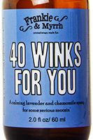 40 Winks for You - Lavender, Chamomile, Vetiver Essential Oil Spray for Sleep, Insomnia, Relaxation and Stress
